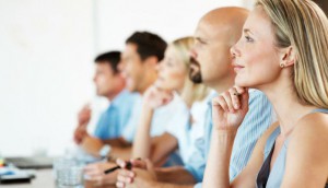 People Listening to Lecture